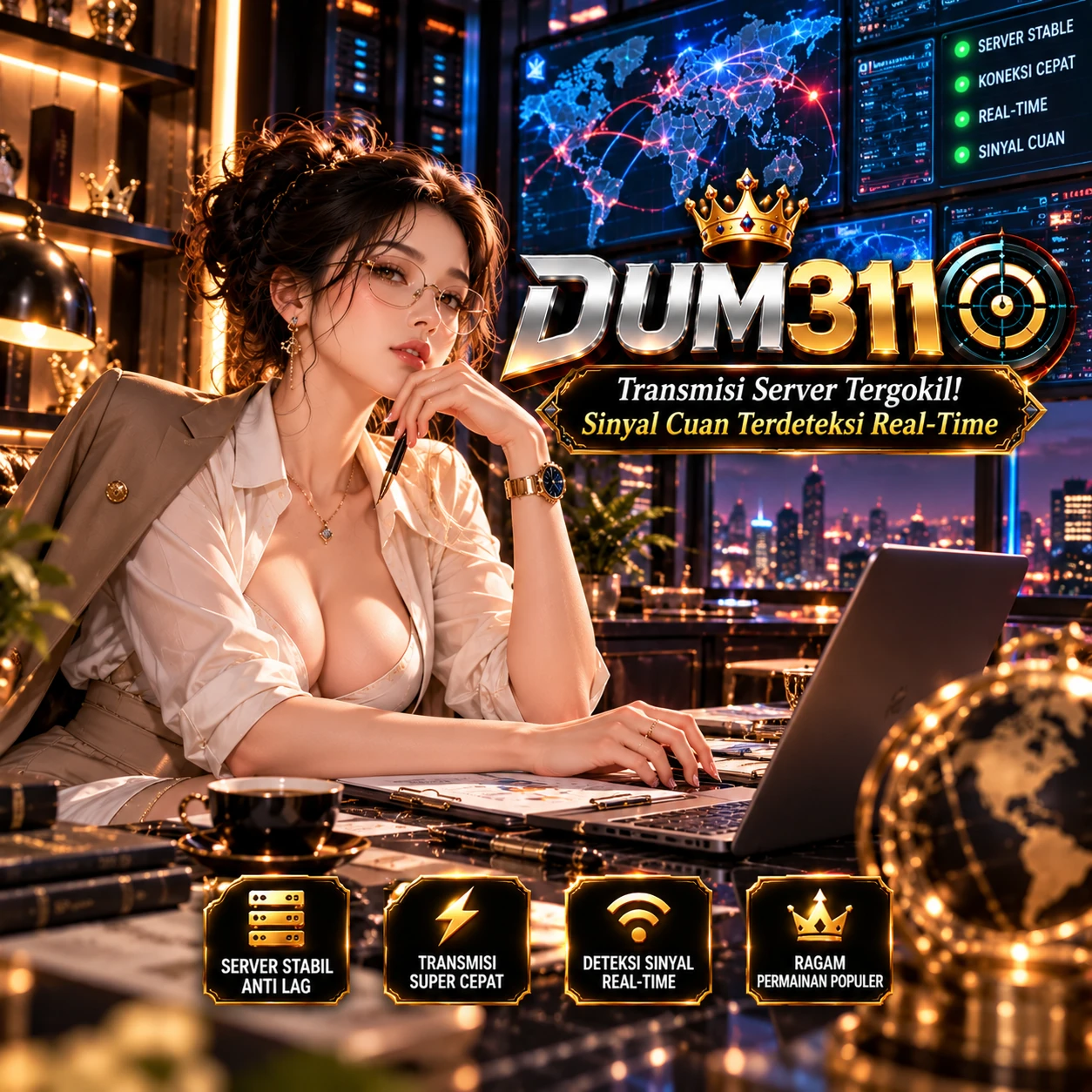 DUM311 β¬ Transmisi Server Tergokil! Sinyal Cuan Terdeteksi Real-Time